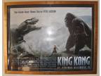 Rare Framed King Kong Quad Poster - Signed By Andy Serkis