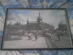 R.k.calvert Signed Print, leeds City Square