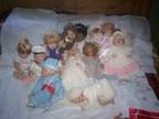 11 Porcelain Dolls