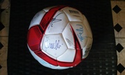 Ac milan hand signed ball